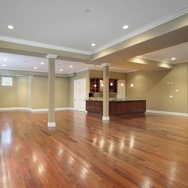 bamboo floors are a sustainable and eco-friendly option for hardwood flooring due to its rapid growth and renewability